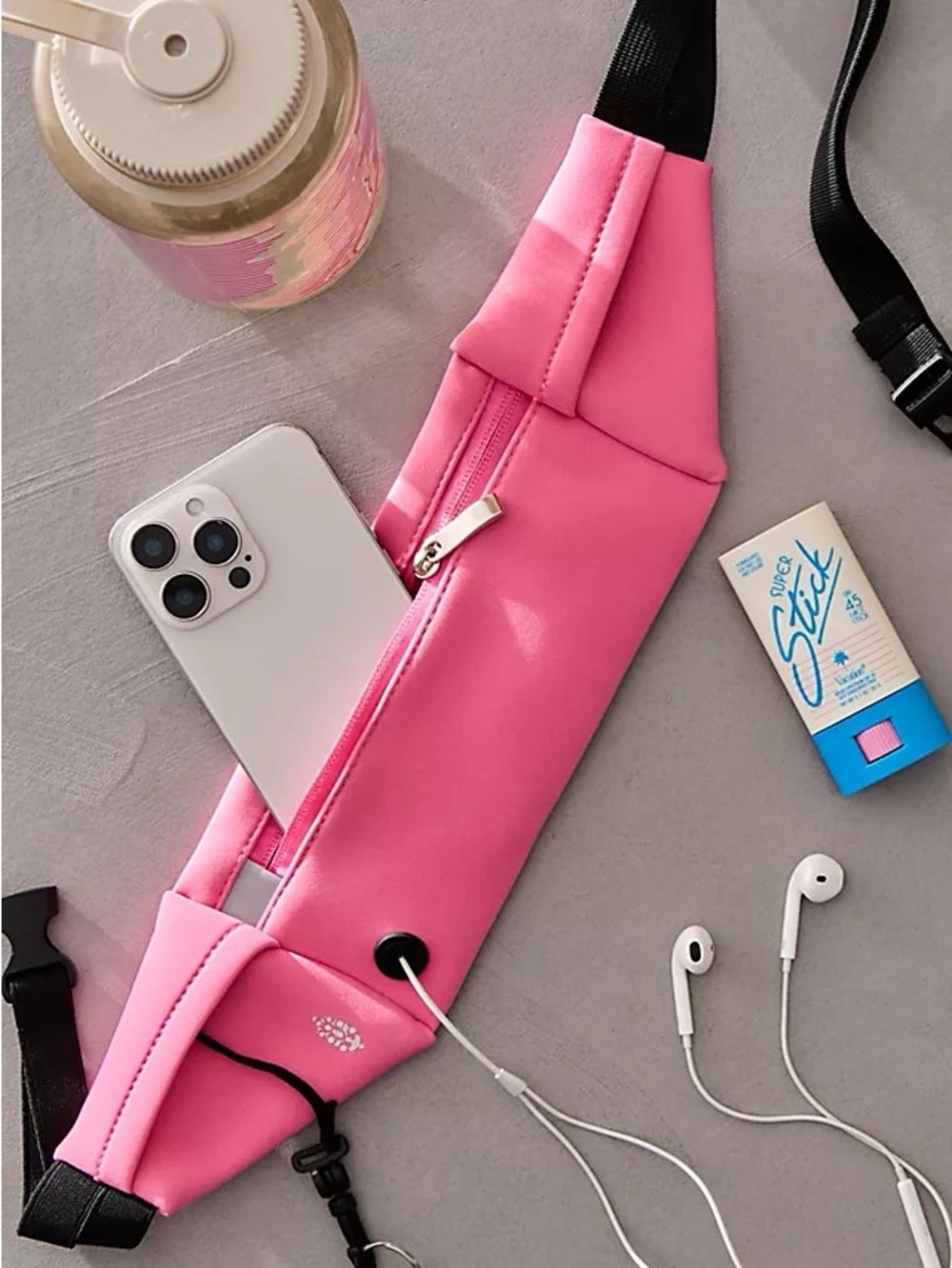 FP Movement Runner Belt Bag Pink NWT Running Waist Pack Crossbody Bag COLOR NLA